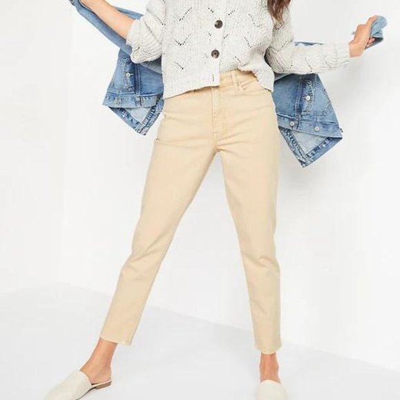 New High-Waisted O.G. Straight Mineral-Dye Jeans - Picture 3 of 7